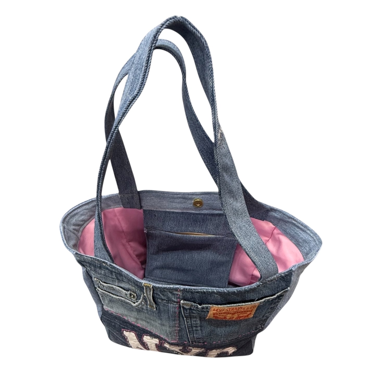The Louis Collection -NYC Heart Denim Tote