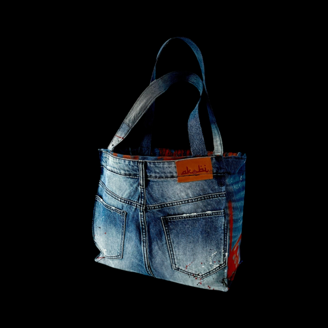 Denim Bag - Blue