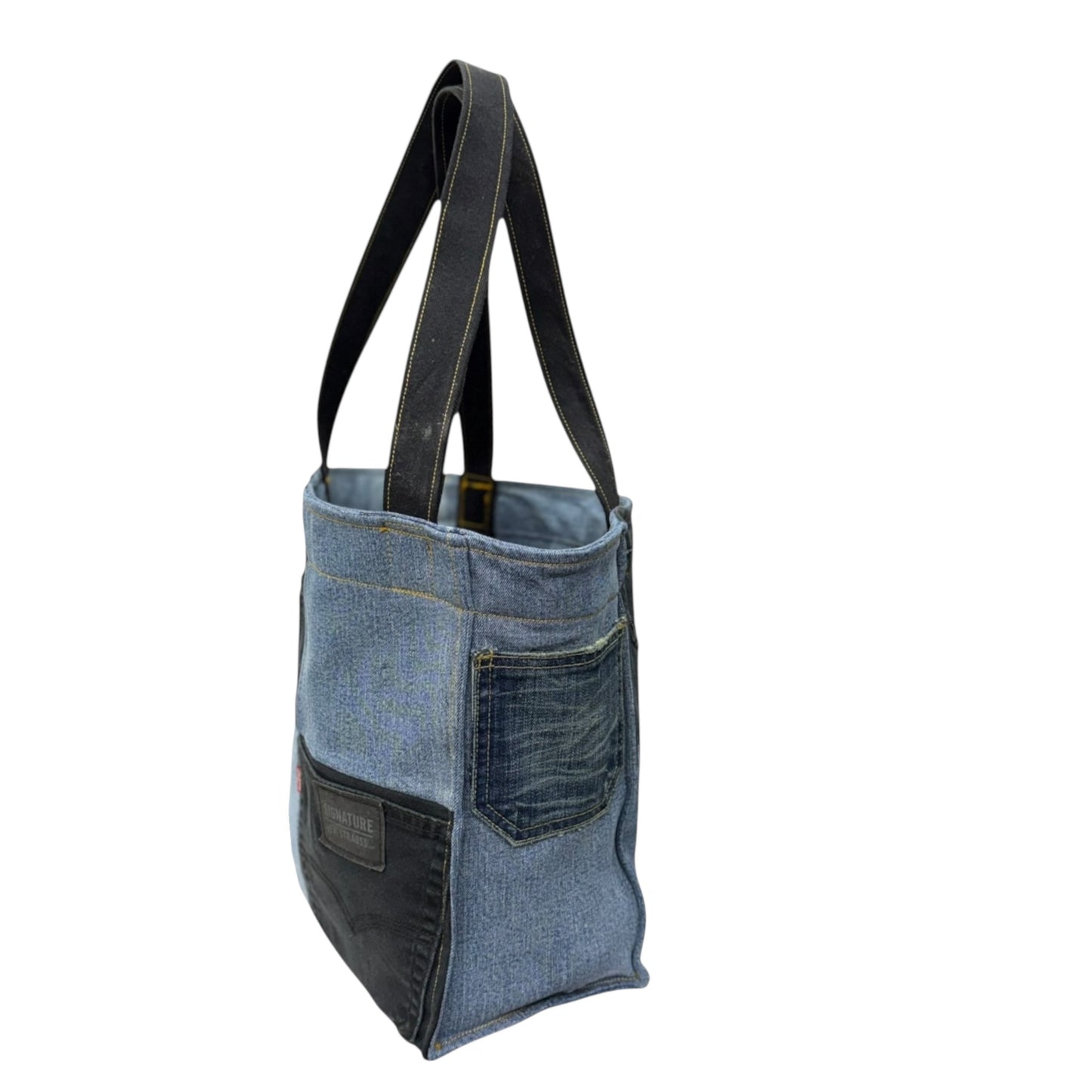 The Louie Collection- Noir Block Tote