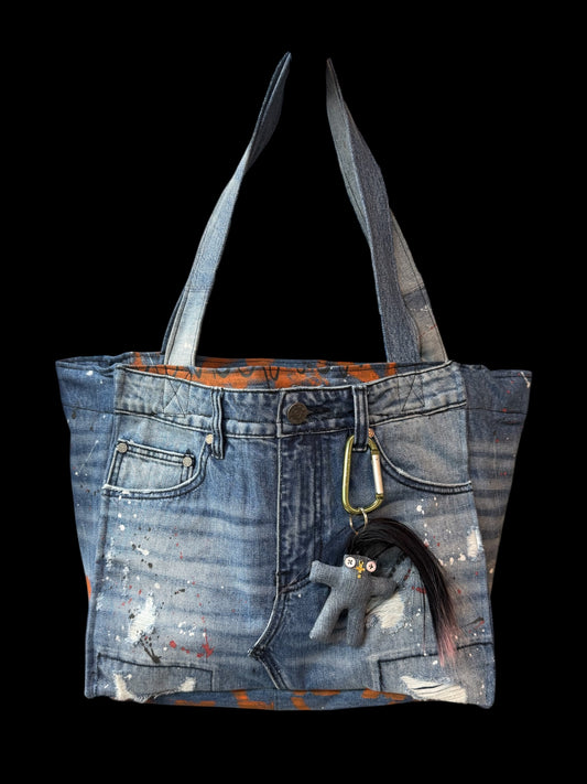 Denim Bag - Blue